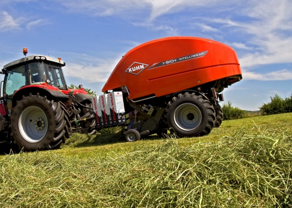 KUHN i-BIO+ 一體式捆包包膜機